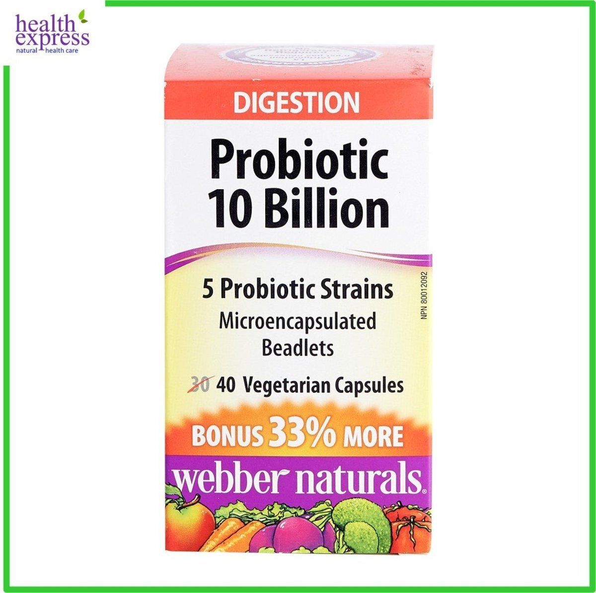 Probiotic 10 Billion 40 capsules [Parallel Goods]