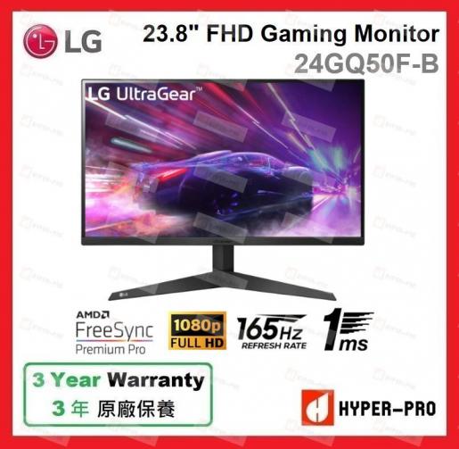 LG 24GQ50F-B, 24 Inch Gaming Monitor, LG HK