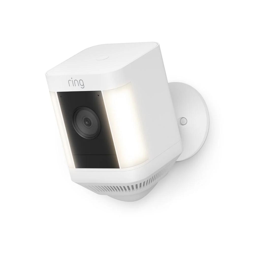 【Ring】(白色) Spotlight Cam Plus (電池款)聚光燈攝像機 (840268989132)(平行進口)