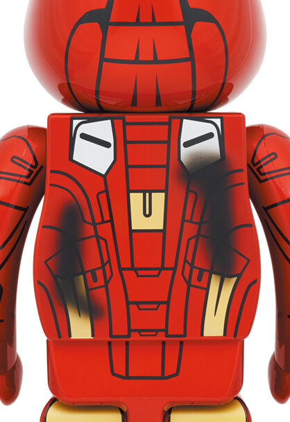 MEDICOM TOY | Be@rbrick BEARBRICKIRON MAN MARK VII DAMAGE Ver. 400