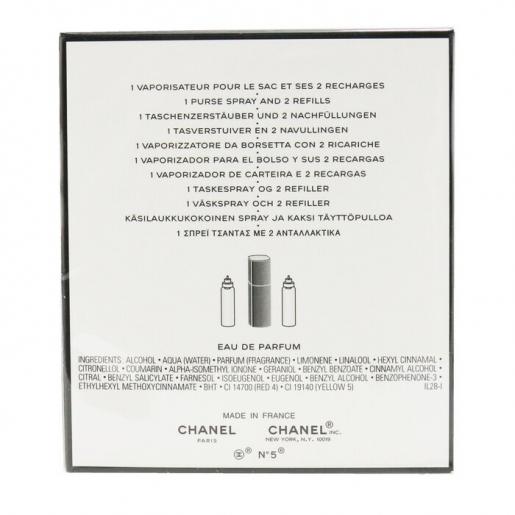 Chanel, No.5 Eau Premiere Eau De Parfum Purse Spray And 2 Refills 3x20ml/ 0.7oz - [Parallel Import Product]
