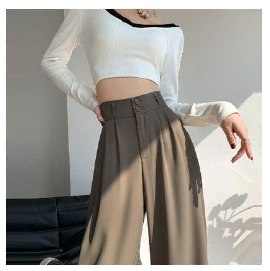 西裝褲子（卡其加長款）[尺碼：XS-XL][下單後聯絡客服確認發貨尺碼]#F288002566