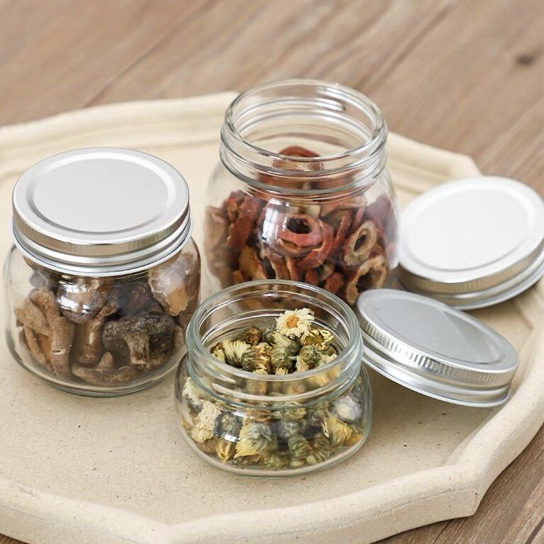 【250ml】玻璃密封罐 玻璃樽 食物保存罐 果醬瓶 醬料瓶 玻璃瓶 玻璃杯 蜂蜜瓶 茶葉瓶 廚房儲物罐