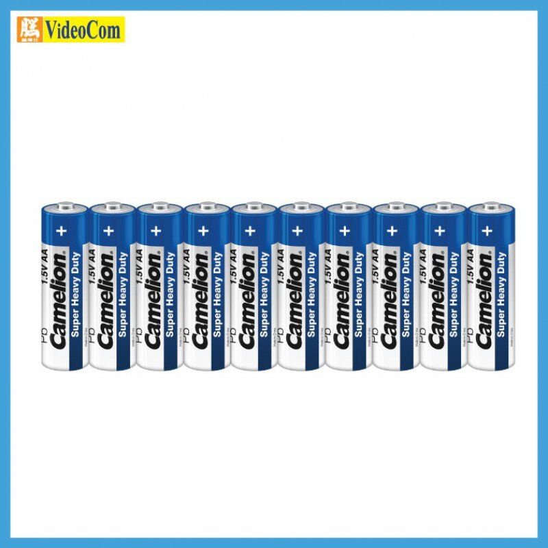 AA Super Heavy Duty Battery (BLUE) (10pcs,Blister) R6P-SP10B authorized goods 873999000838