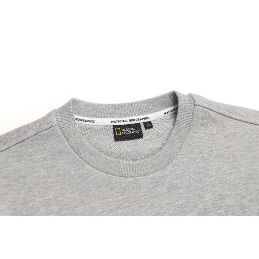 ★【NATIONAL GEOGRAPHIC】★POLYCARTER BIG LOGO SWEATSHIR.T★ National Geographic | Unisex POLICARTER Big LOGO Fleece