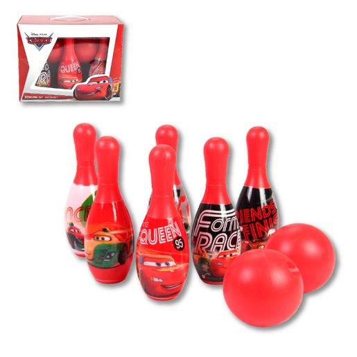 disney cars bowling set