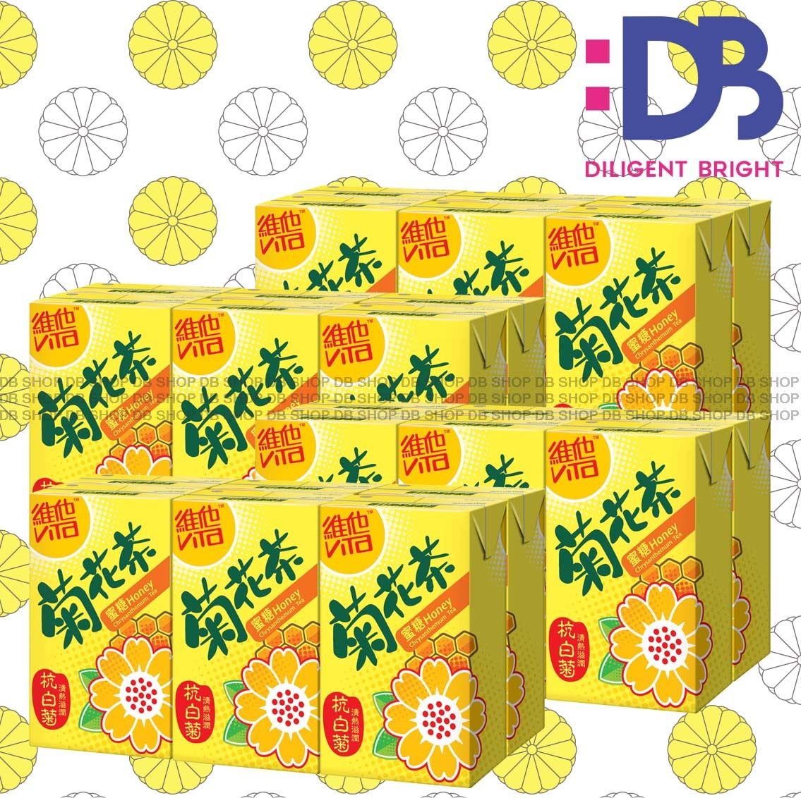 [Full Case] 紙包裝-Honey Chrys. Tea (250ml X 6 X 4)