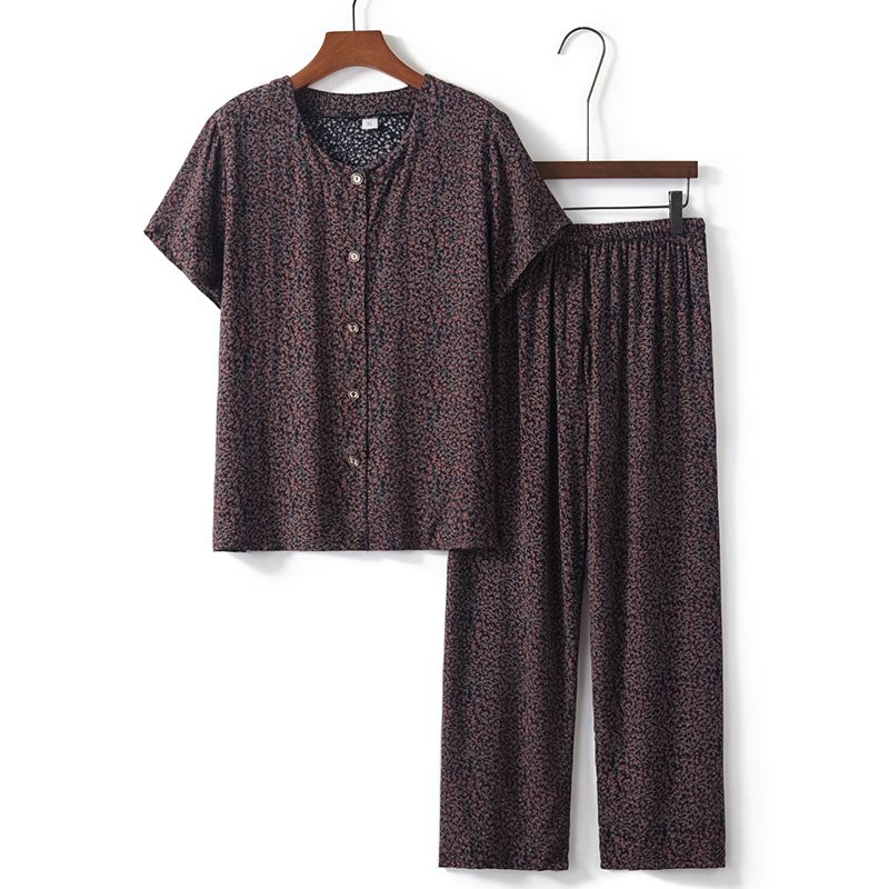 老年人短袖套裝( XL-4XL碼 10號色）【下單後請聯絡客服確認發貨尺碼】F001099047