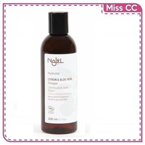 Organic lemon & aloe vera hydrolate 200ml