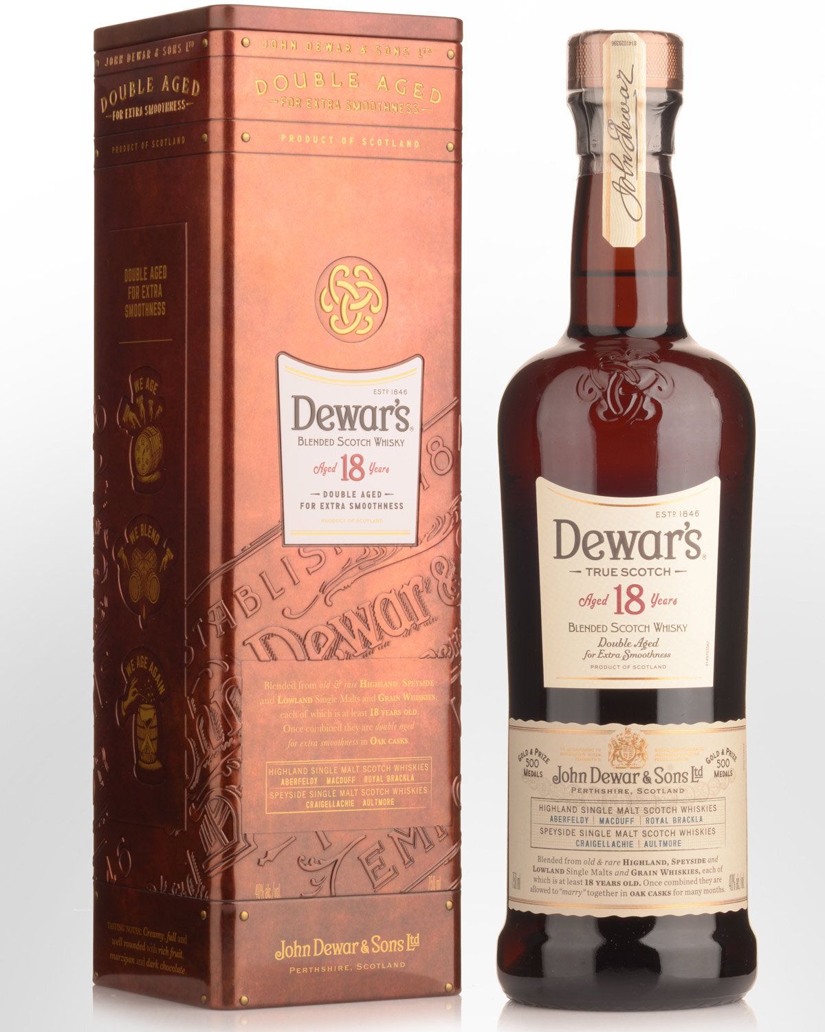 帝王| 帝王18年調和威士忌Dewar's 18 Years Blended Scotch Whisky