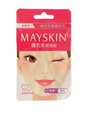贈品-mayskin1.0cm 痘痘貼 6入-試用裝1包 