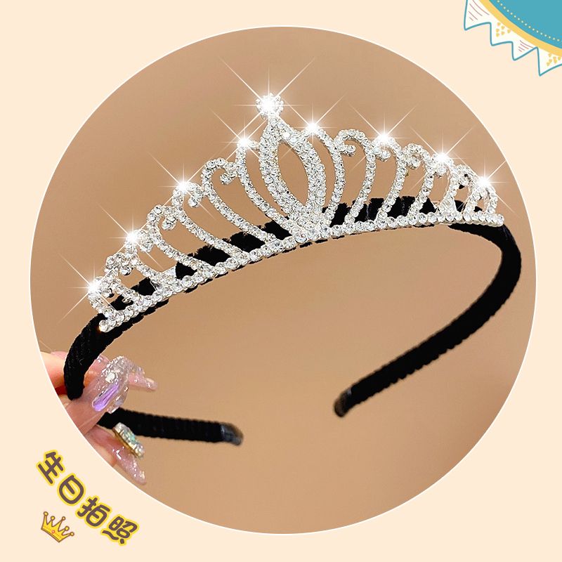女童皇冠髮箍王冠頭箍髮飾(8#問凝)