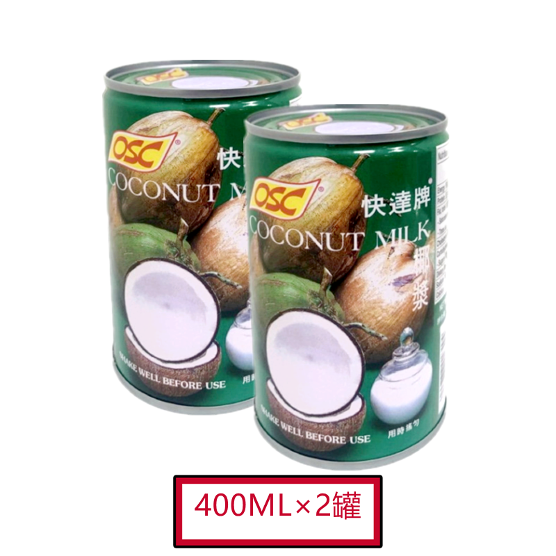 快達牌 - 快達牌 椰漿 400ml×2罐（044738018494）