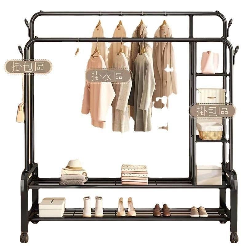 Syllere | Extra thick and thick clothes rack, floor standing, bedroom ...