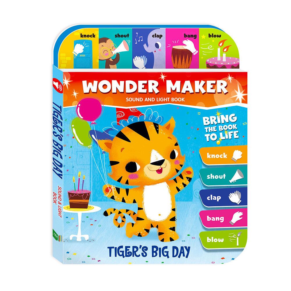 Tiger's Big Day Wonder Maker Sound and Light Book