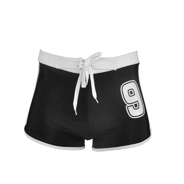 平角泳褲【L-XXL】【6601黑色】(下單後聯絡客服確認發貨尺碼) #H246026109
