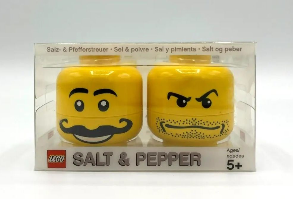 LEGO LEGO UK Minifigure Head Salt & Pepper Shaker Set HKTVmall The