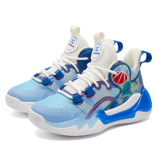 運動鞋(藍白AS7781)(尺碼31-40碼)(下單後聯絡客服確認發貨尺碼)