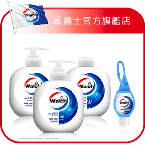 殺菌洗手液潤膚配方450ml*2+補充裝450ml+威露士Q版免洗搓手液20ml (新舊包裝隨機發放)