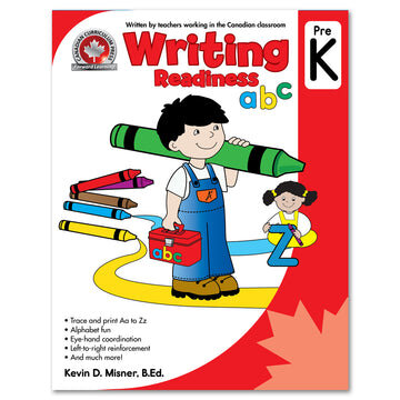 Writing Readiness Workbook (Pre-Kindergarten / Pre K)