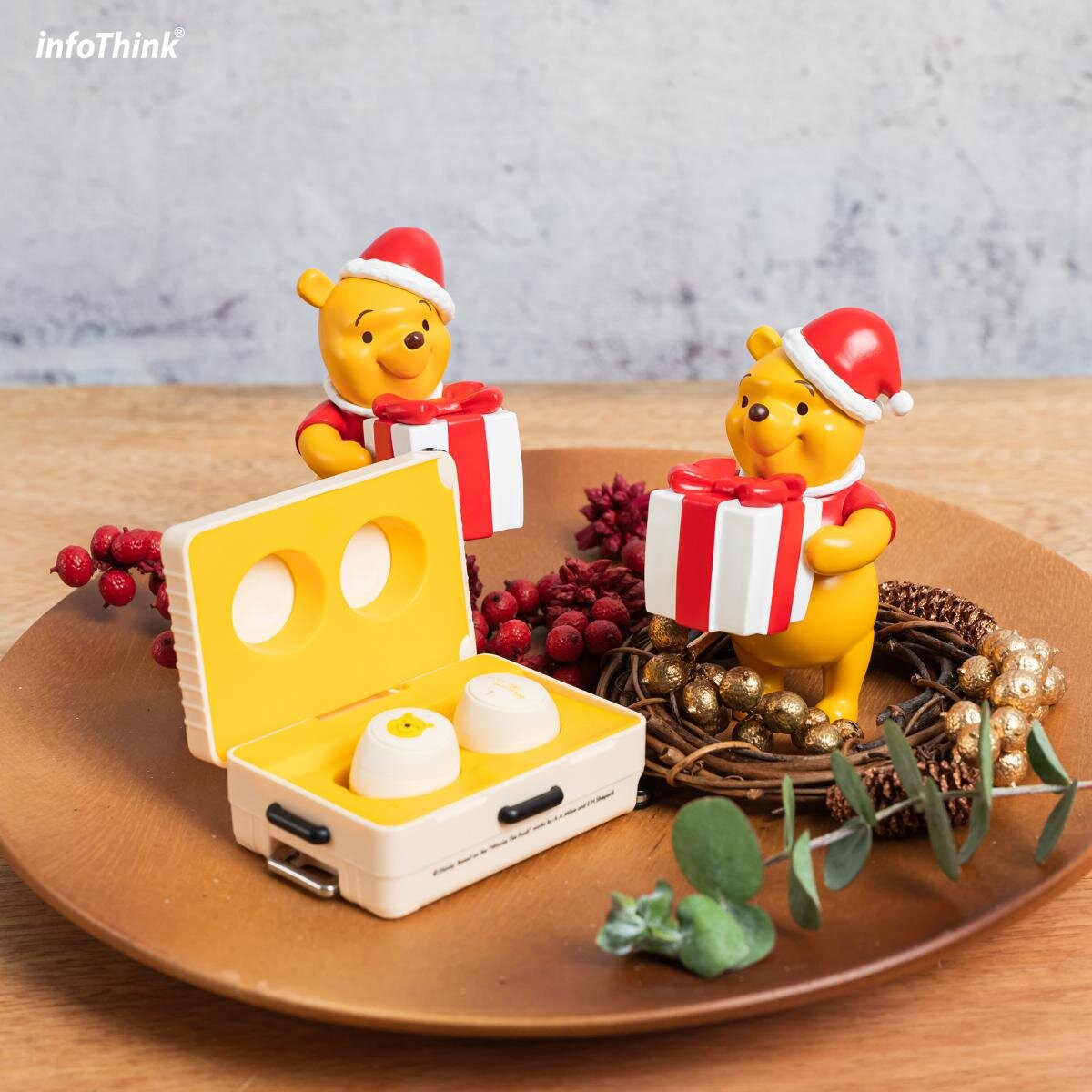 InfoThink Winnie The Pooh Series <Christmas Version> Wireless Bluetooth Speaker