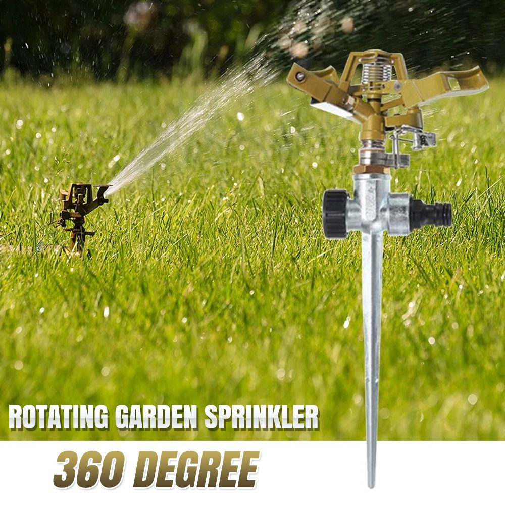 屯京 | Lawn rocker sprinkler with pin garden sprinkler dust removal ...