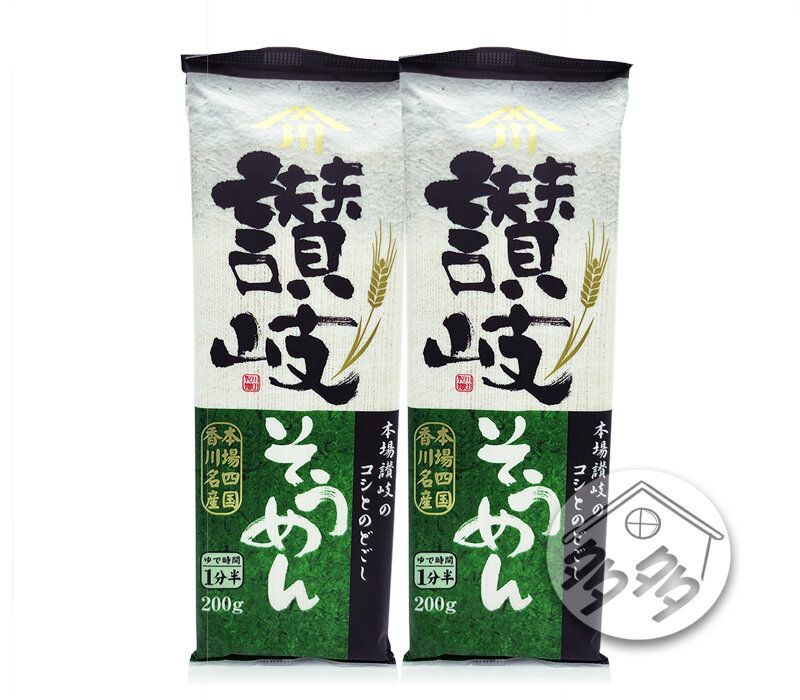 Sanuki Soumen 200g x 2 【Best Before：2027/11/12】
