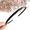[Black] 6mm Candy Color Headband Plastic Headband Hair Accessories [Parallel Import]\