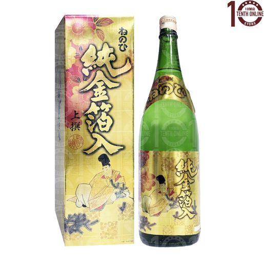 盛田| 盛田純金箔入上撰清酒(禮盒裝) 1.8公升(1800亳升) –新年節日喜慶