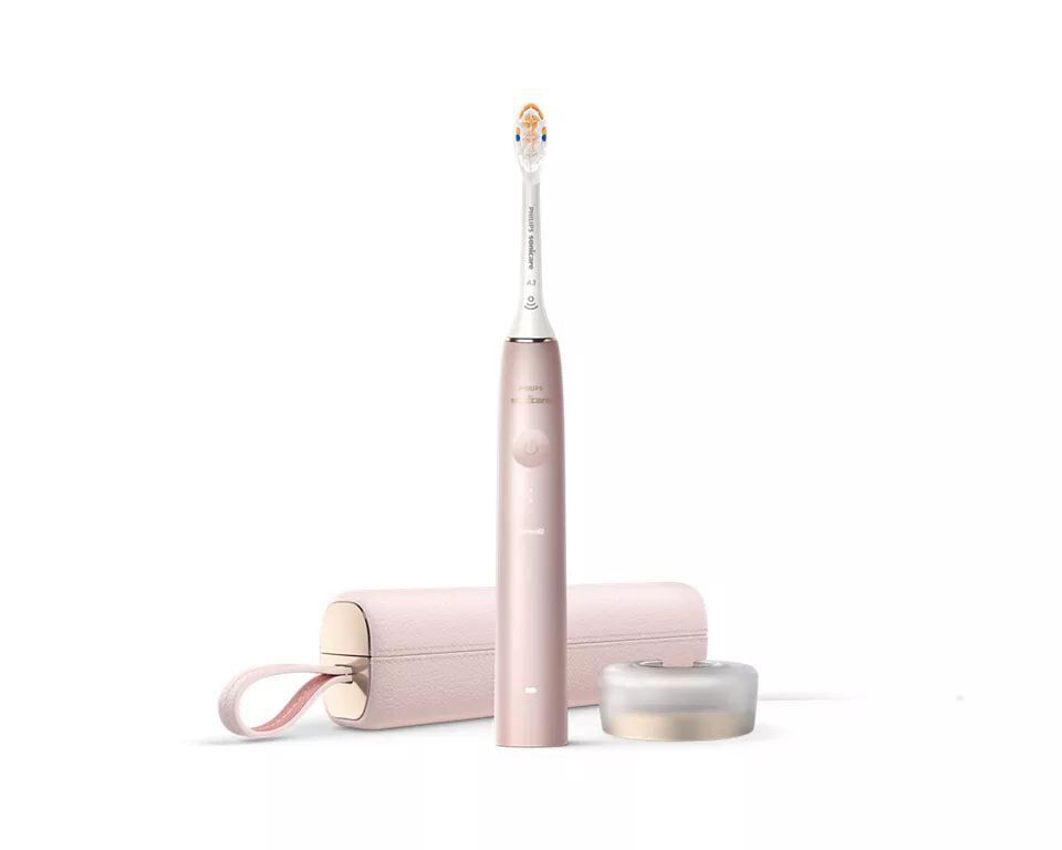 HX9996/13 Sonicare 9900 Prestige 聲波震動電動牙刷 粉紅色 香港行貨 SenseIQ