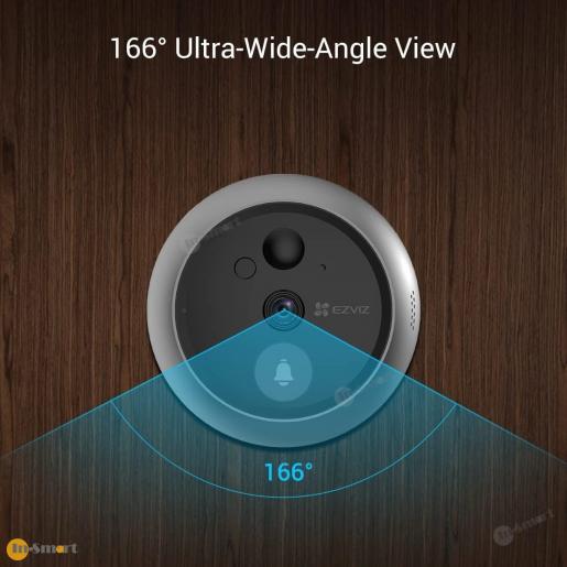 Ezviz  《64》DP2-2K Wire-Free WiFi Smart Door Video Viewer and