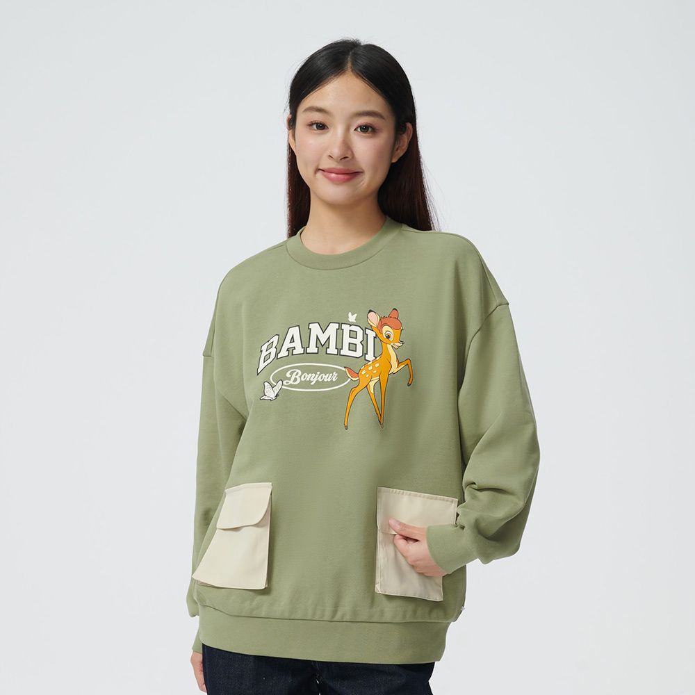 BALENO Disney Animals Ladies Pocket Sweatshirt E2103 Color