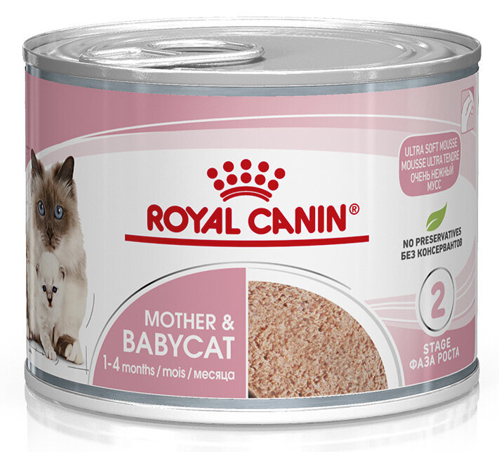 PURINA ROYAL CANIN Mother & Baby Cat Ultra Soft Mousse Canned Cat