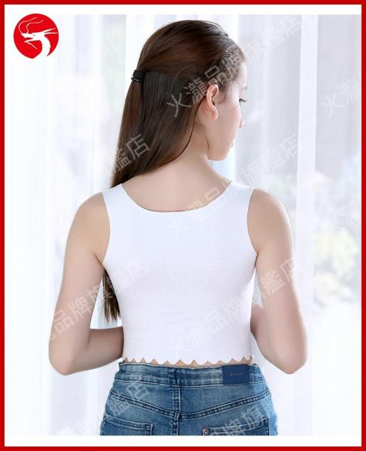A1, (White 130) Children's seamless underwear, adolescent girls' underwear,  girls seamless vest