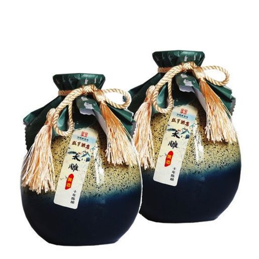 咸亨| 咸亨酒店太雕酒(500ml 瓶裝❎2) 瓶裝十年陳純滑口感紹興