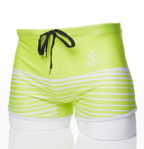 平角泳褲【L-XXL】【6603綠色】(下單後聯絡客服確認發貨尺碼) #H246026113