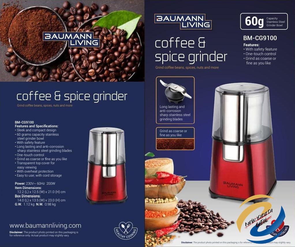 baumann coffee maker with grinder