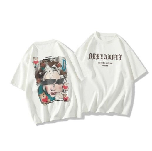 半袖純棉體恤（白色220g純棉優質版）[尺碼：XS-2XL][下單後聯絡客服確認發貨尺碼]#F288002620