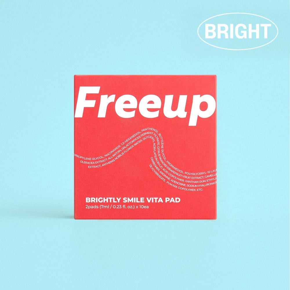 Freeup Brightly Smile Vita Pad (Portable / Pack of 5)