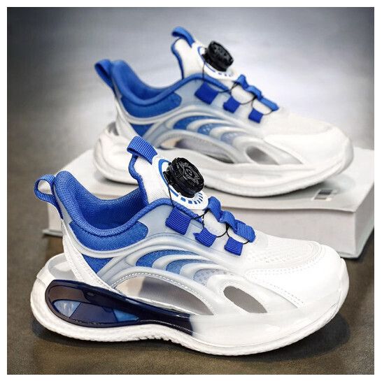 兒童運動沙灘鞋網面透氣鏤空網鞋【白蘭】(30-39碼) (下單後請聯絡客服確認發貨尺碼)