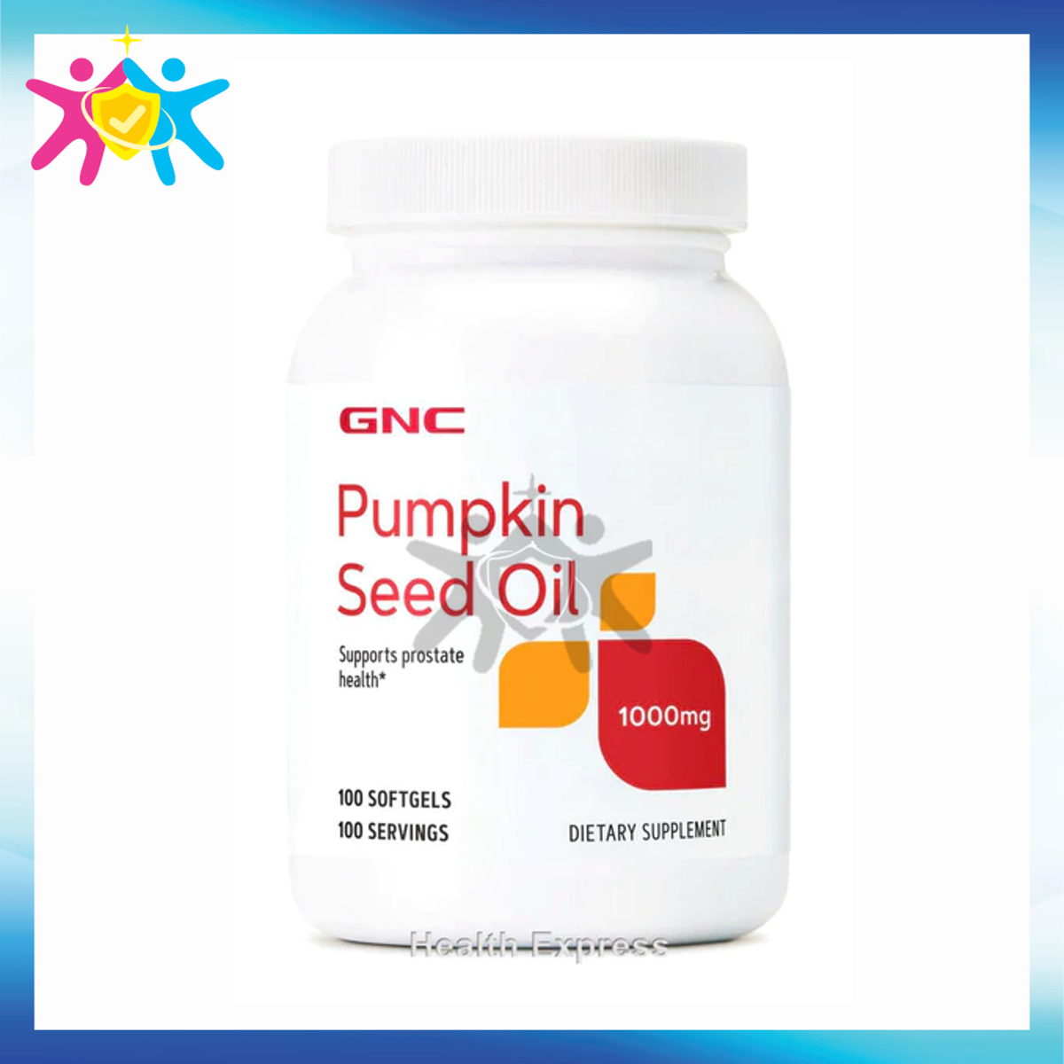 GNC Pumpkin Seed Oil (1000 mg) 100 softgels [Parallel Goods] Best