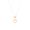 Göessele: gold plating, rhinestone, faux pearl, pendant necklace