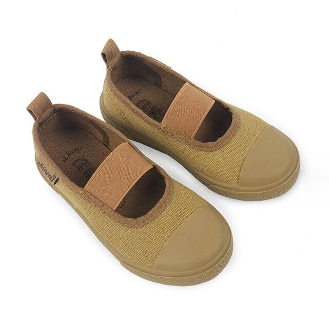 兒童帆布鞋(咖色1001)(28碼~30碼,下單後請與客服確認發貨尺碼)