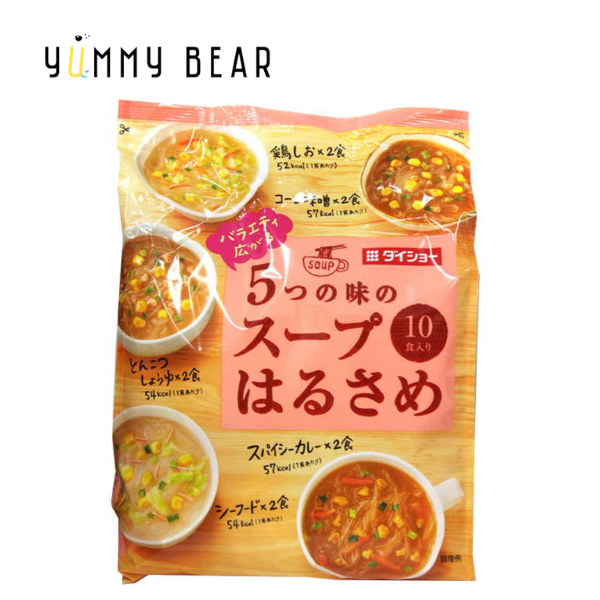 Low Calorie Cellophane Noodles（ChickenSoup/Corn/PorkBone/Seafood/SpicyCurry）164.8g(Parallel Import)