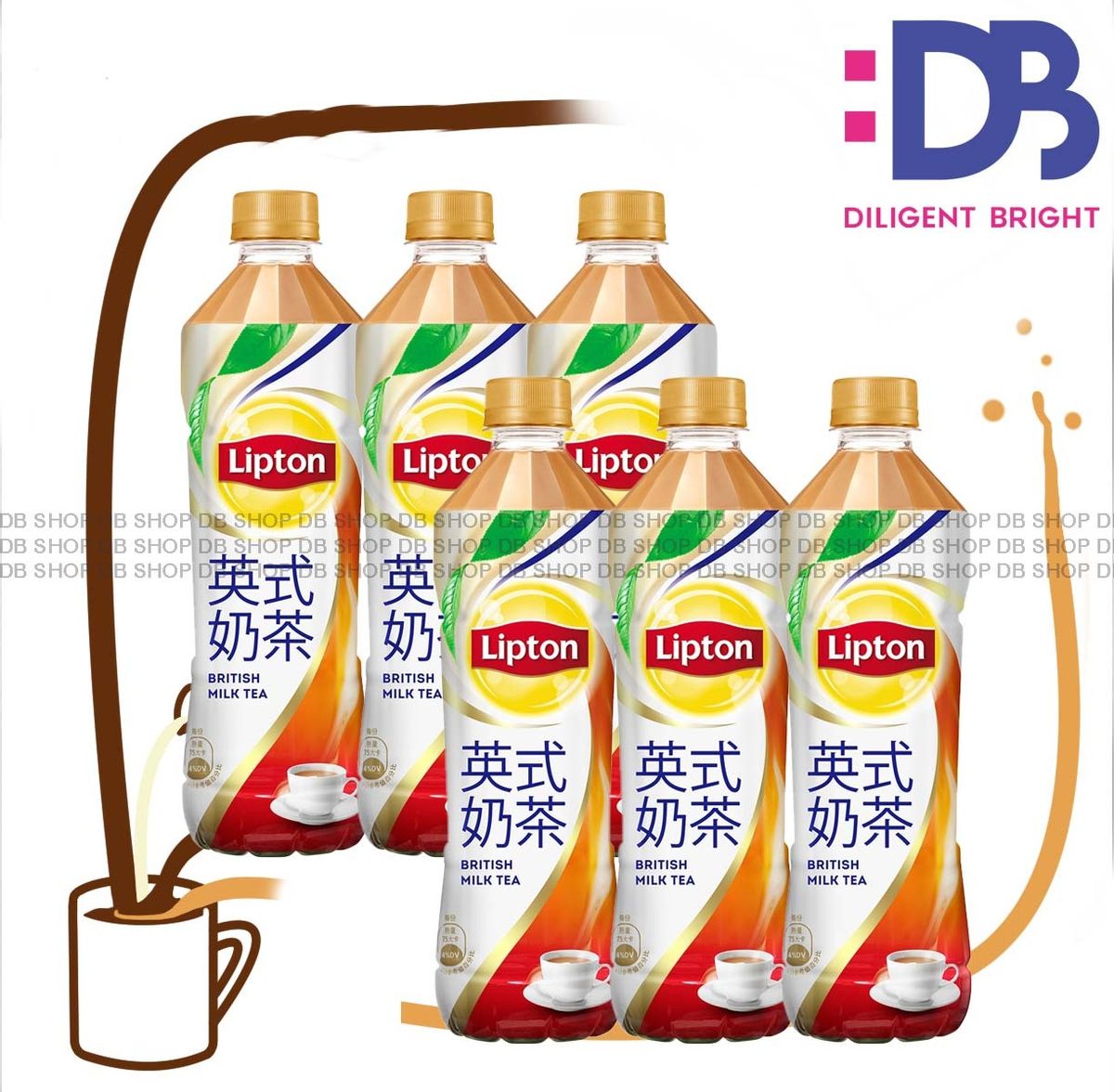 (膠樽裝) British Milk Tea (535ml X 6)