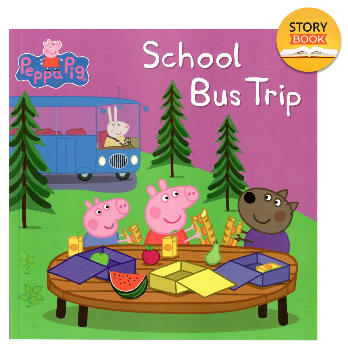 Penguin Books | Peppa Pig School Bus Trip 故事書(平行進口 