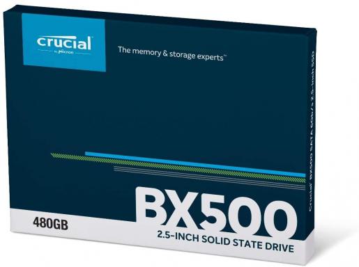 SSD interno, 3D 480 480 GB Crucial BX500 CT480BX500SSD1-Up a 540 MB/s 
