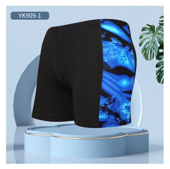 成人平角寬鬆保守泳褲【L-2XL碼】【YK909-1】(下單後聯絡客服確認發貨尺碼) #H161023615