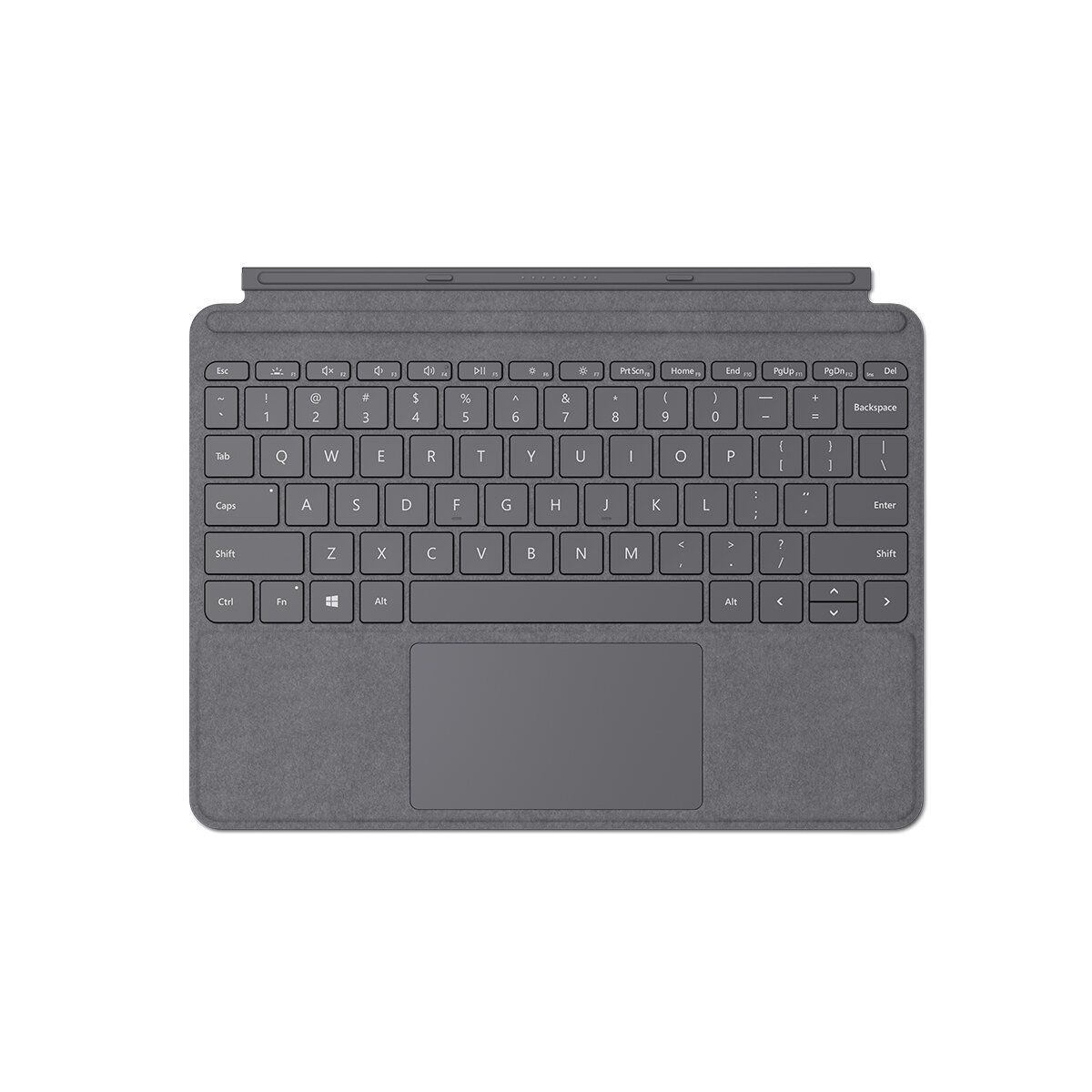 Surface Go Signature Type Cover (Light Charcoal, English Keyboard)