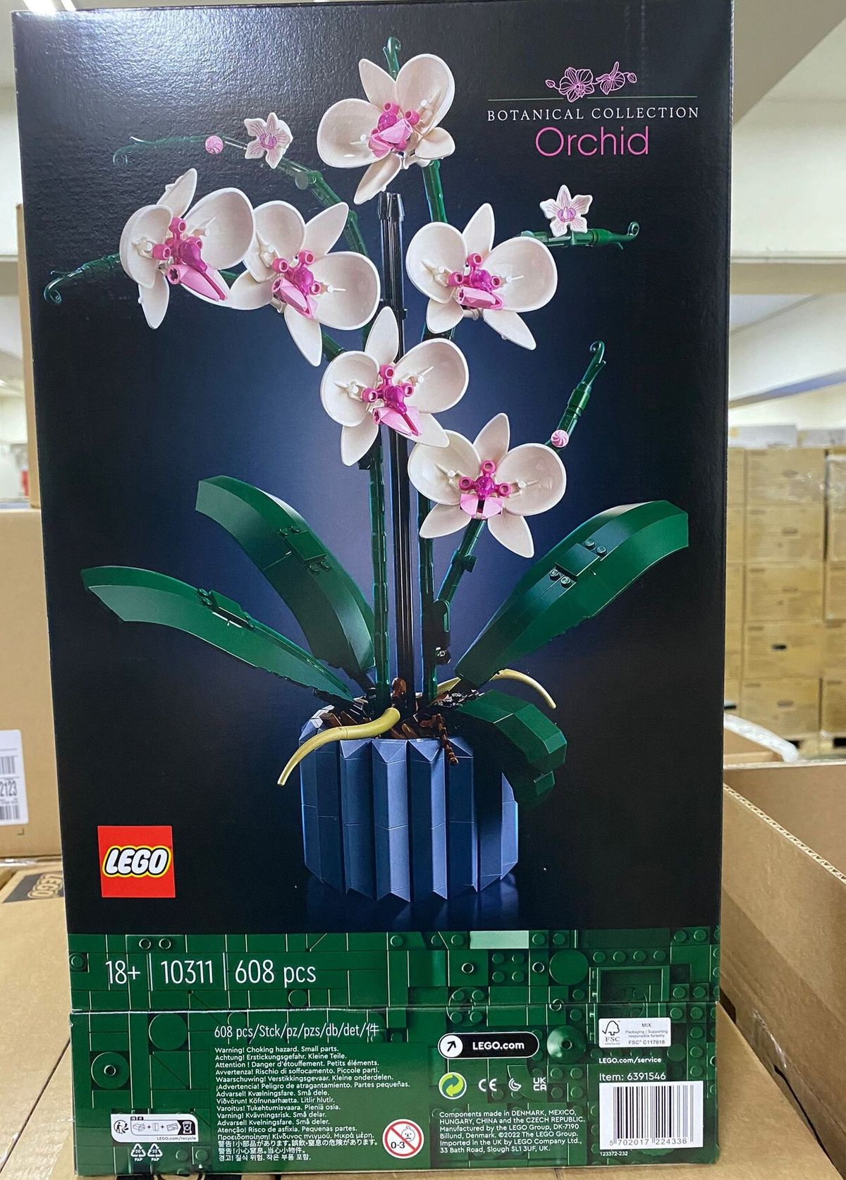 Display Case for LEGO® Orchid 10311